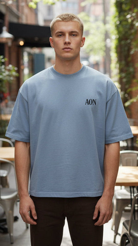 Holy Spirit Heavy Size Premium Tee Blue