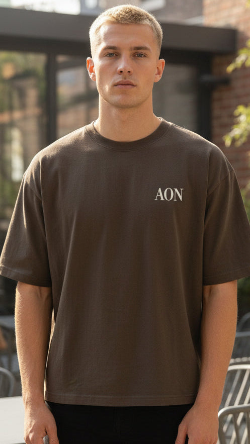 Holy Spirit Heavy Size Premium Tee Brown